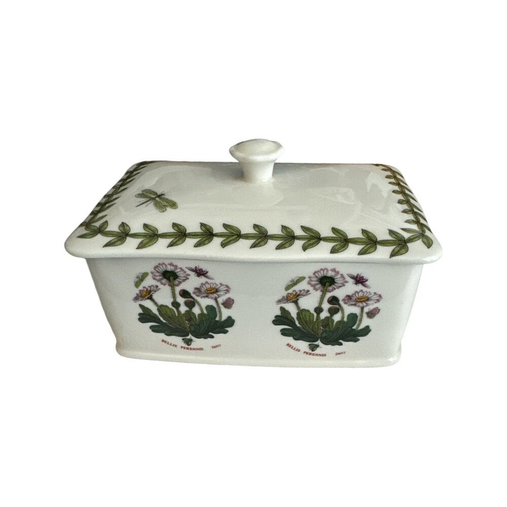 Portmeirion Susan Williams Porcelain Rectangular Lidded Trinket Box - Picture 3 of 10